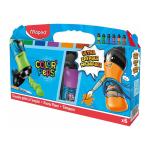 Maped 810012 Karton Kutu Guaj Boya 6 x 75 ML Ana Renkler