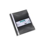 Exxo TT110 Plastik Telli Dosya A4 Siyah 50 Li Paket