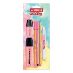 Stabilo 70/129-6 Fosforlu Kalem Tek Renk Pastel Pembe 6 Lı Set