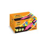 Bic 968586 Marking Highlighter Flat Fosforlu Kalem Pembe 12 Li Kutu
