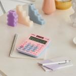 Casio MX-12B Masaüstü Hesap Makinesi Pembe 12 Hane