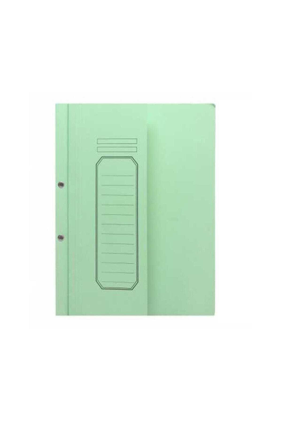 Alemdar Yarım Kapak Dosya Lüks Yeşil (25 Li Paket)