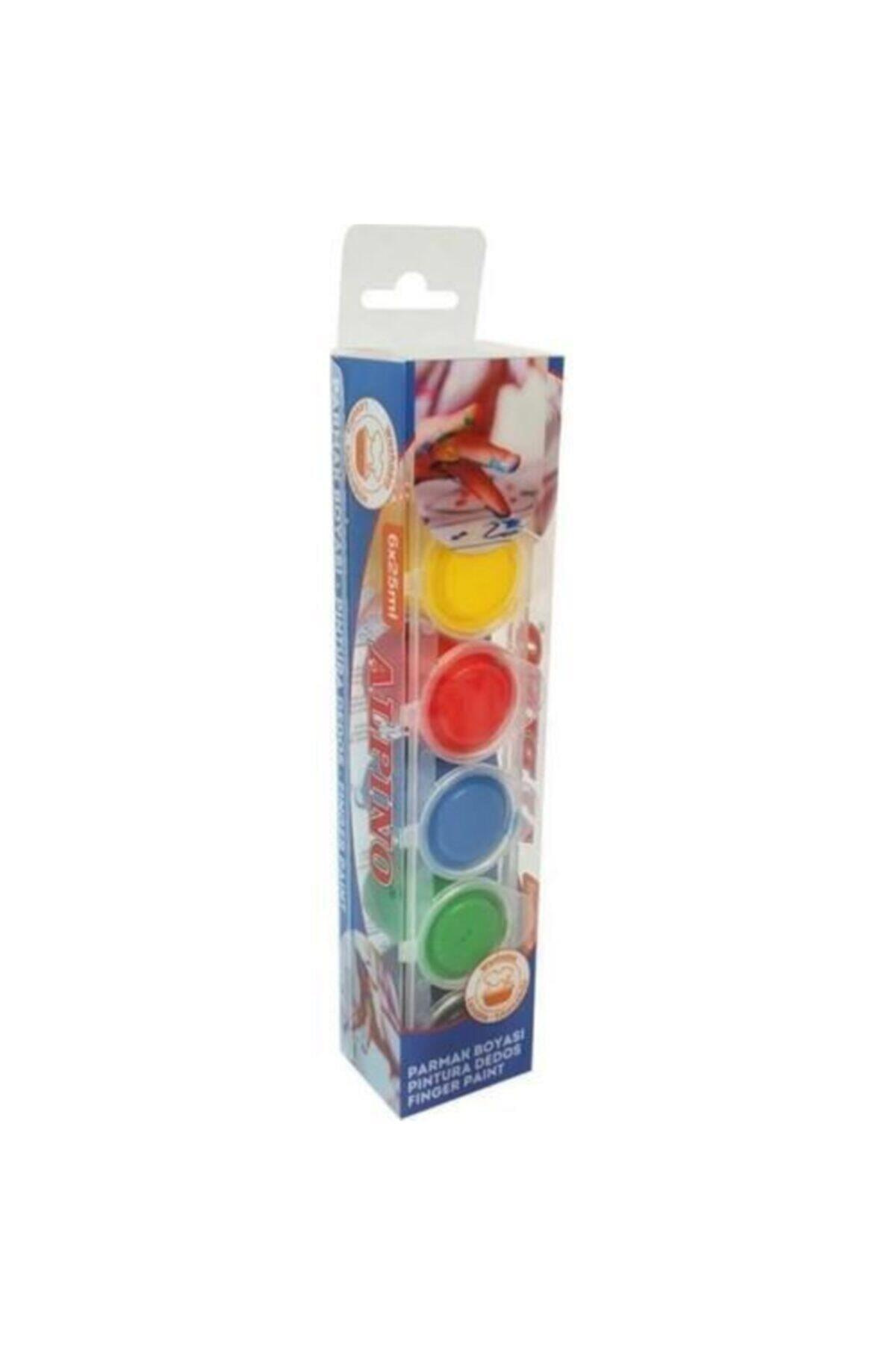 Alpino Parmak Boyası 25 ml 6 Lı Parmak Boyası