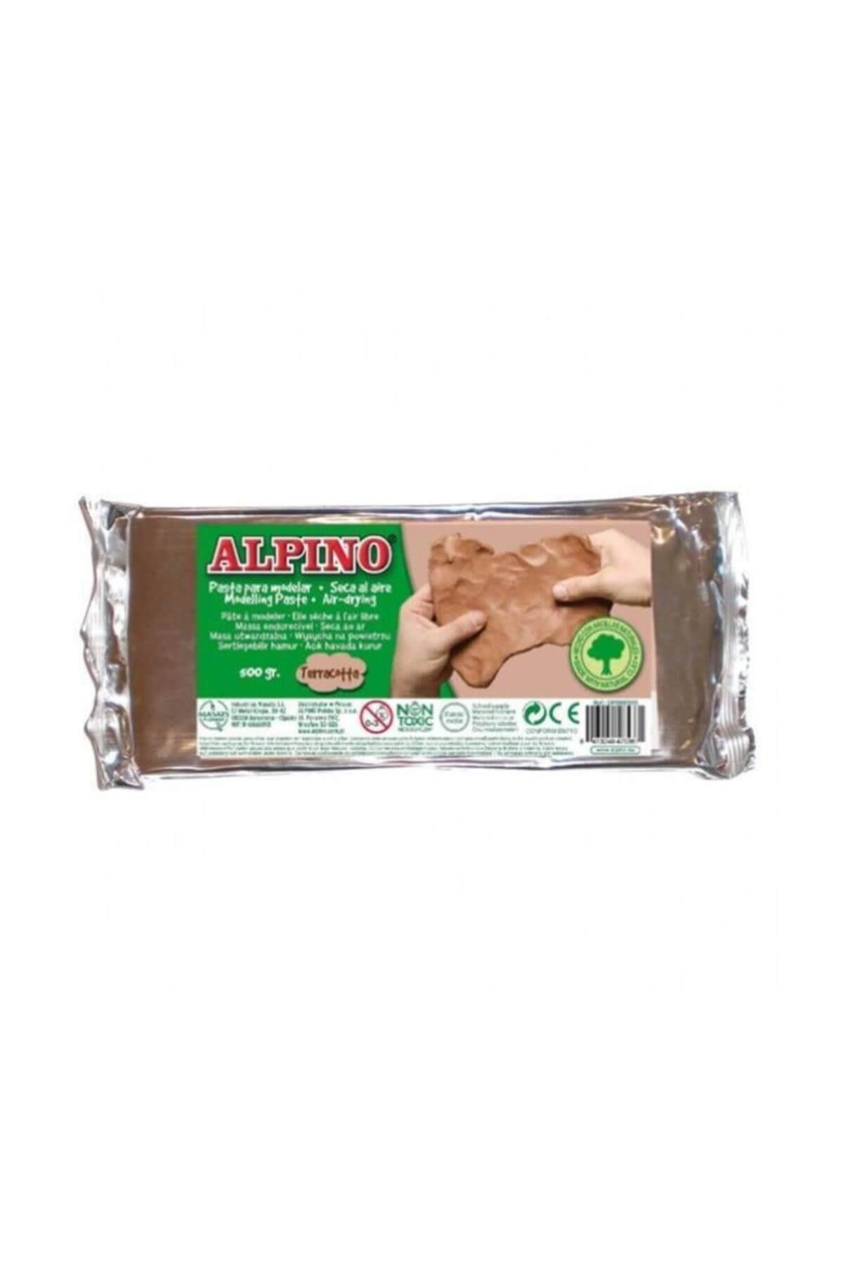 Alpino DP000105 Seramik Hamuru 500 GR Kahverengi