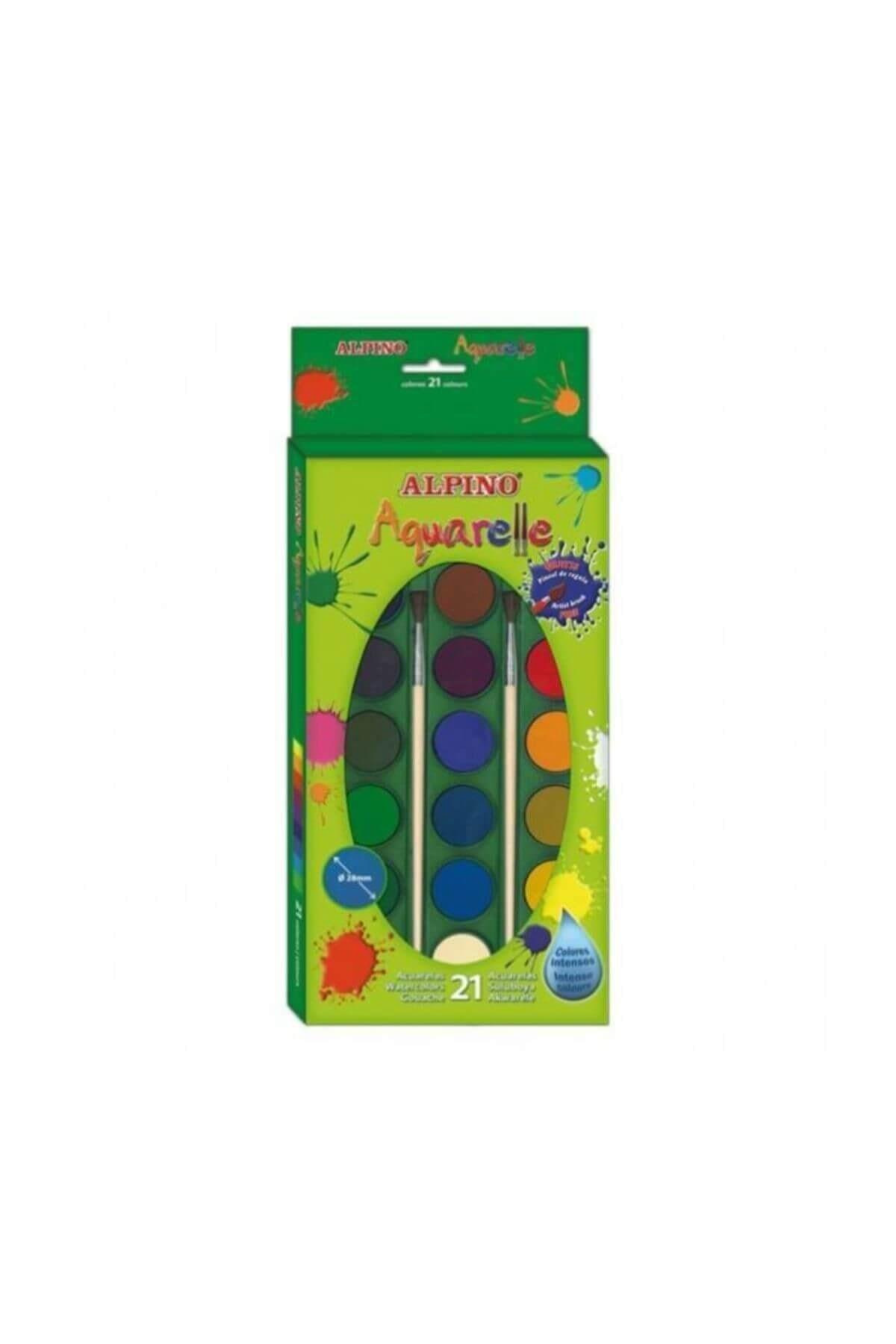 Alpino Aquarelle Sulu Boya 21 Renk Sulu Boya