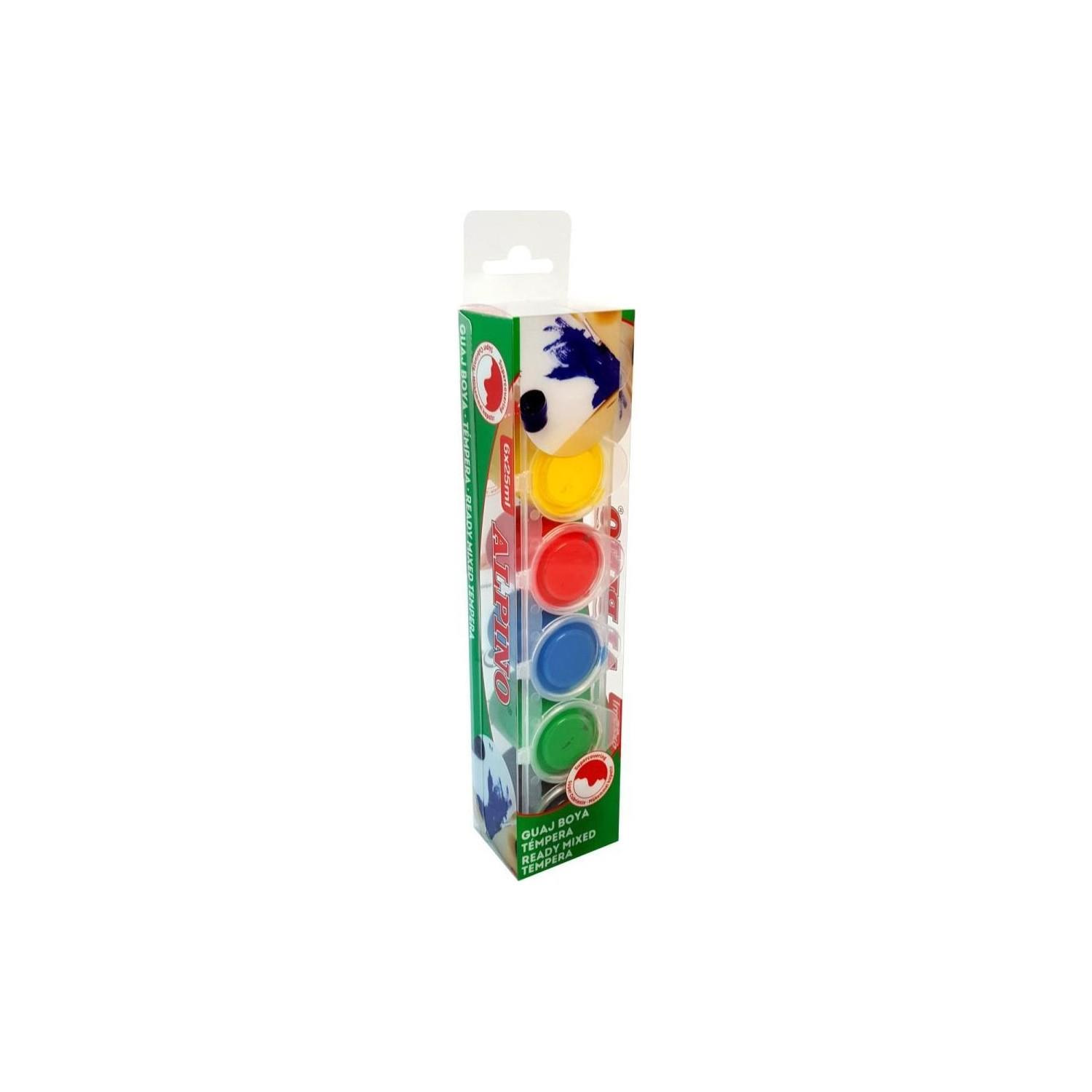 Alpino Sulu Boya Tempera 6 Renk x 25 ML Sulu Boya