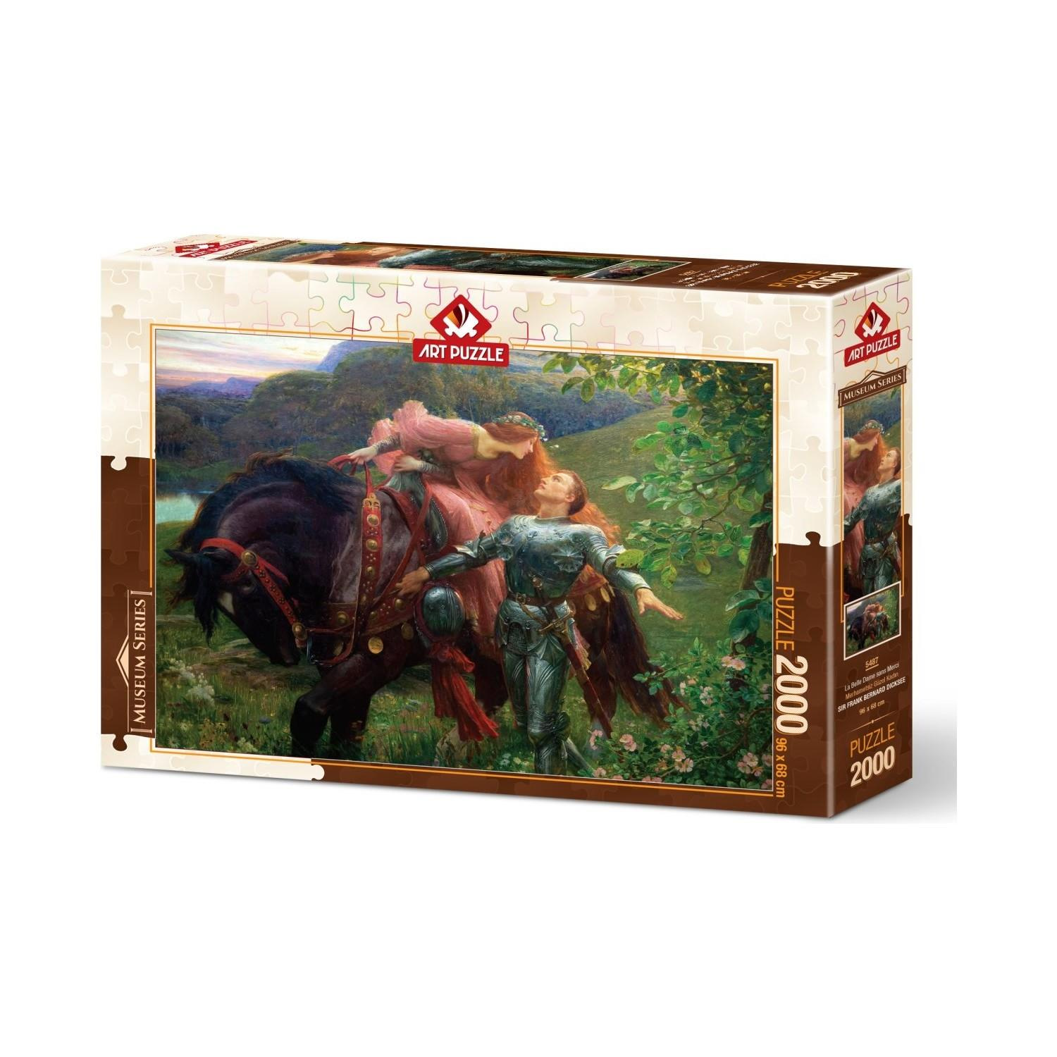 Art Puzzle Merhametsiz Güzel Kadın 2000 Parça Puzzle