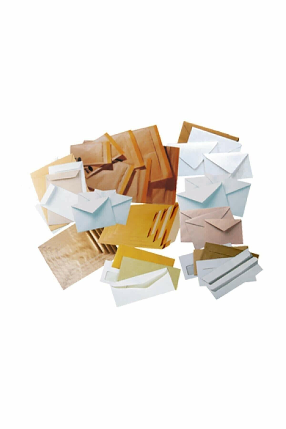 Asil Doğan AS-4001 Kare Zarf (Mektup) Extra Tutkallı 11.4x16.2cm 90 Gr. x 500 Lü Paket