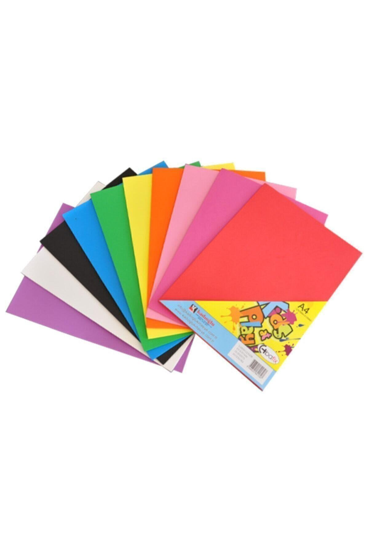 Bafix A-4 Düz Eva Foam 80727 10 Lu (1 Paket 10 Adet)