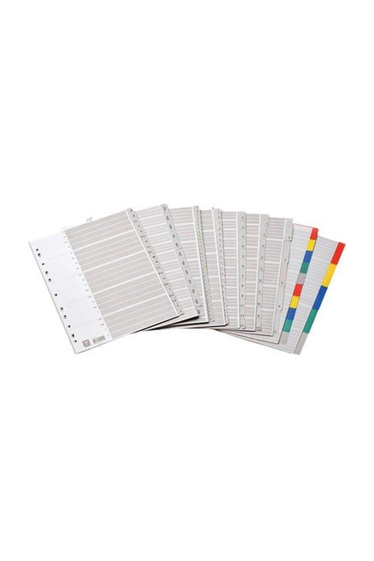 Bafix Seperatör 1-12 Rakamlı Karton A4
