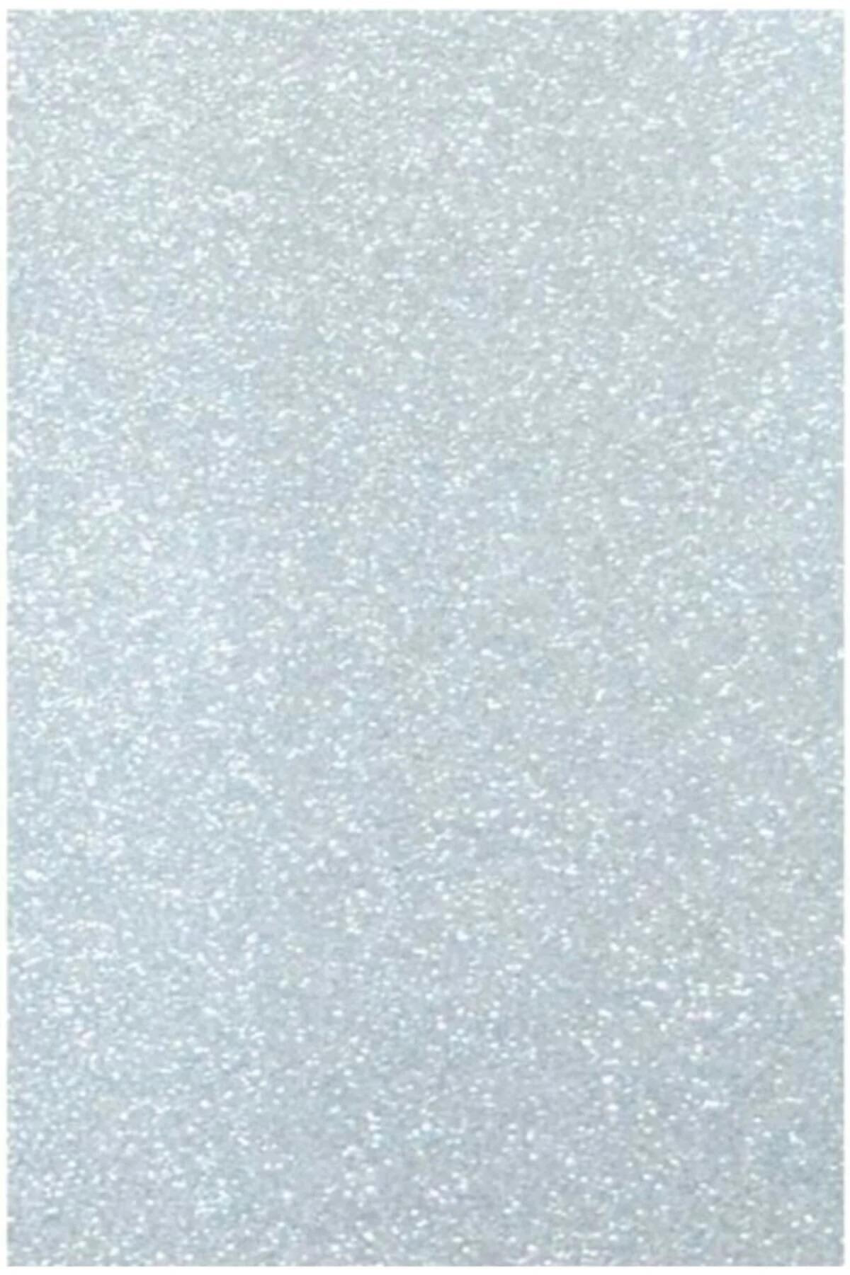 Bafix Simli Karton 50 x 70 CM Gümüş Simli Karton (10 Lu Paket)