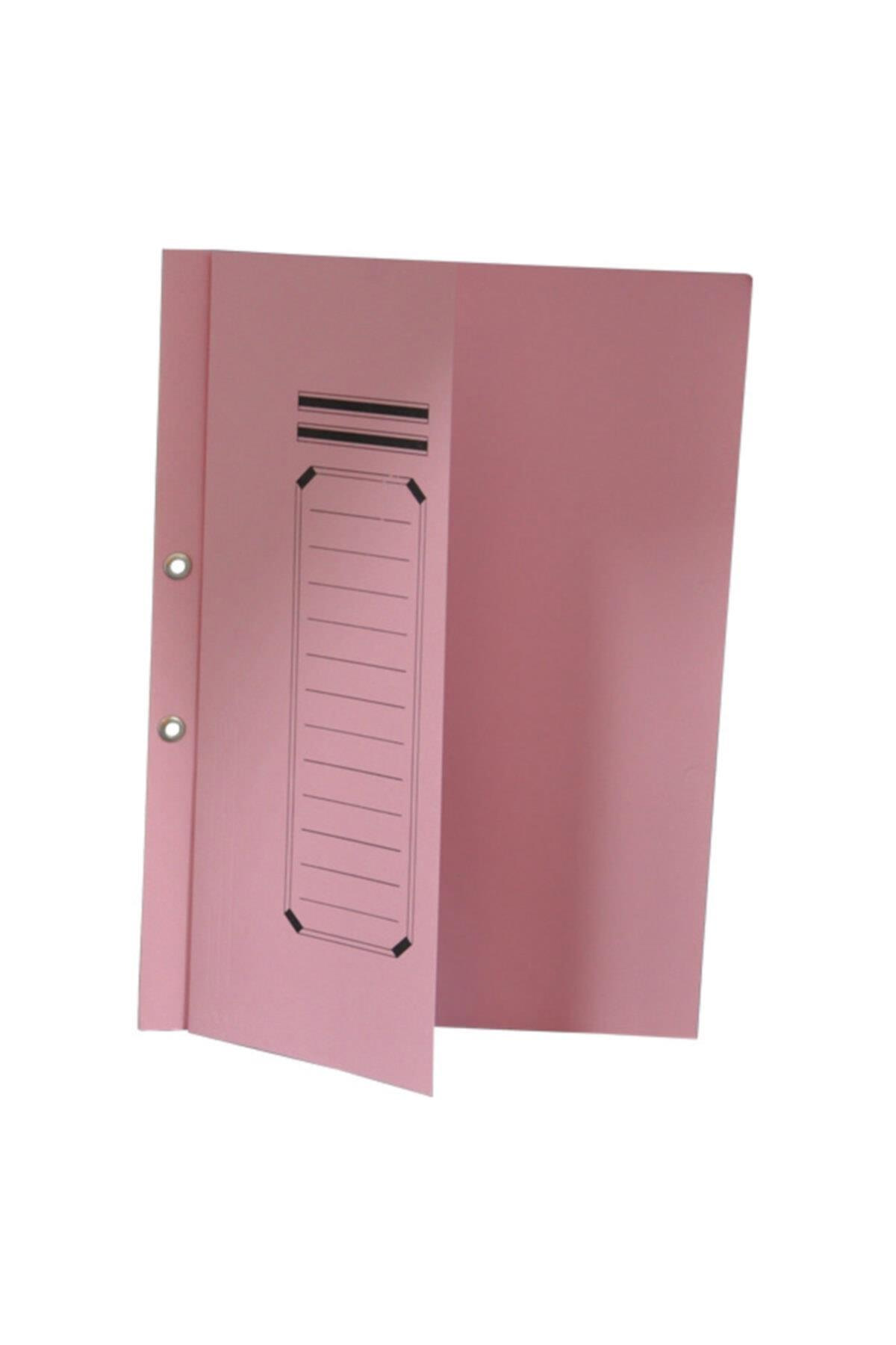 Bafix Karton Dosya Yarım Kapak 50'li Pembe