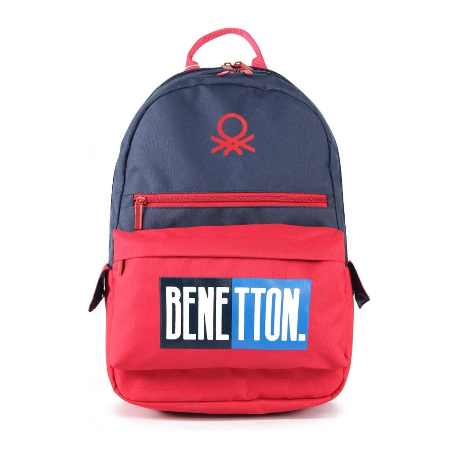 United Colors Of Benetton Sırt Çantası Çift Bölmeli Okul Sırt Çantası
