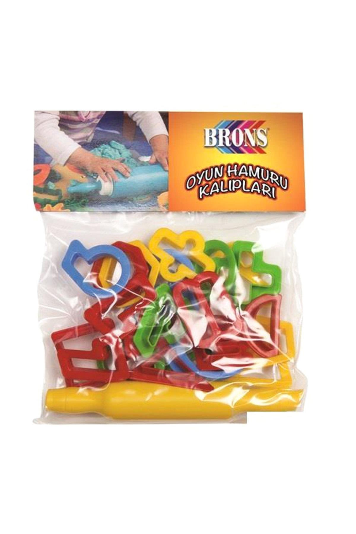 Brons Oyun Hamuru Matematik Kalıp Seti Br-472