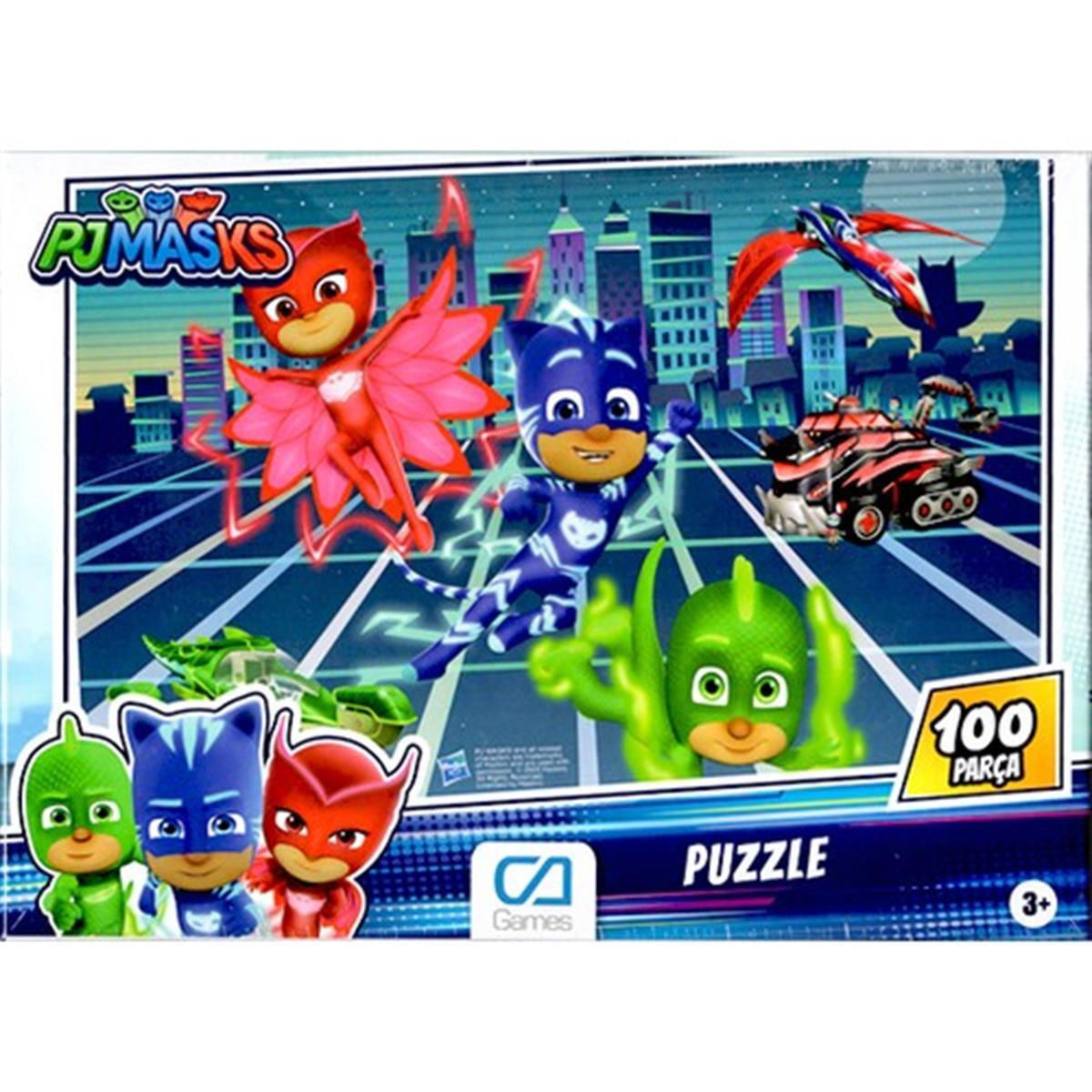 Ca Puzzle Pjmasks 100 Parça Puzzle