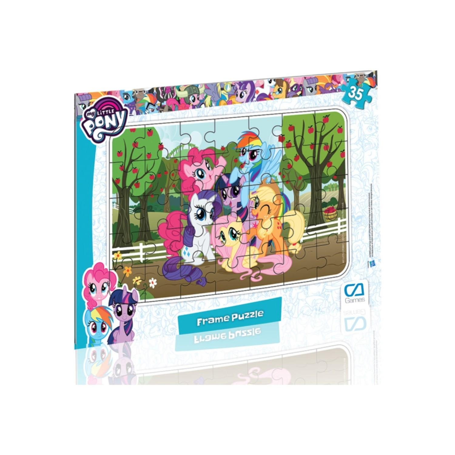 Ca Puzzle Frame Puzzle My Little Pony 35 Parça (Karışık Model 1 Adet)