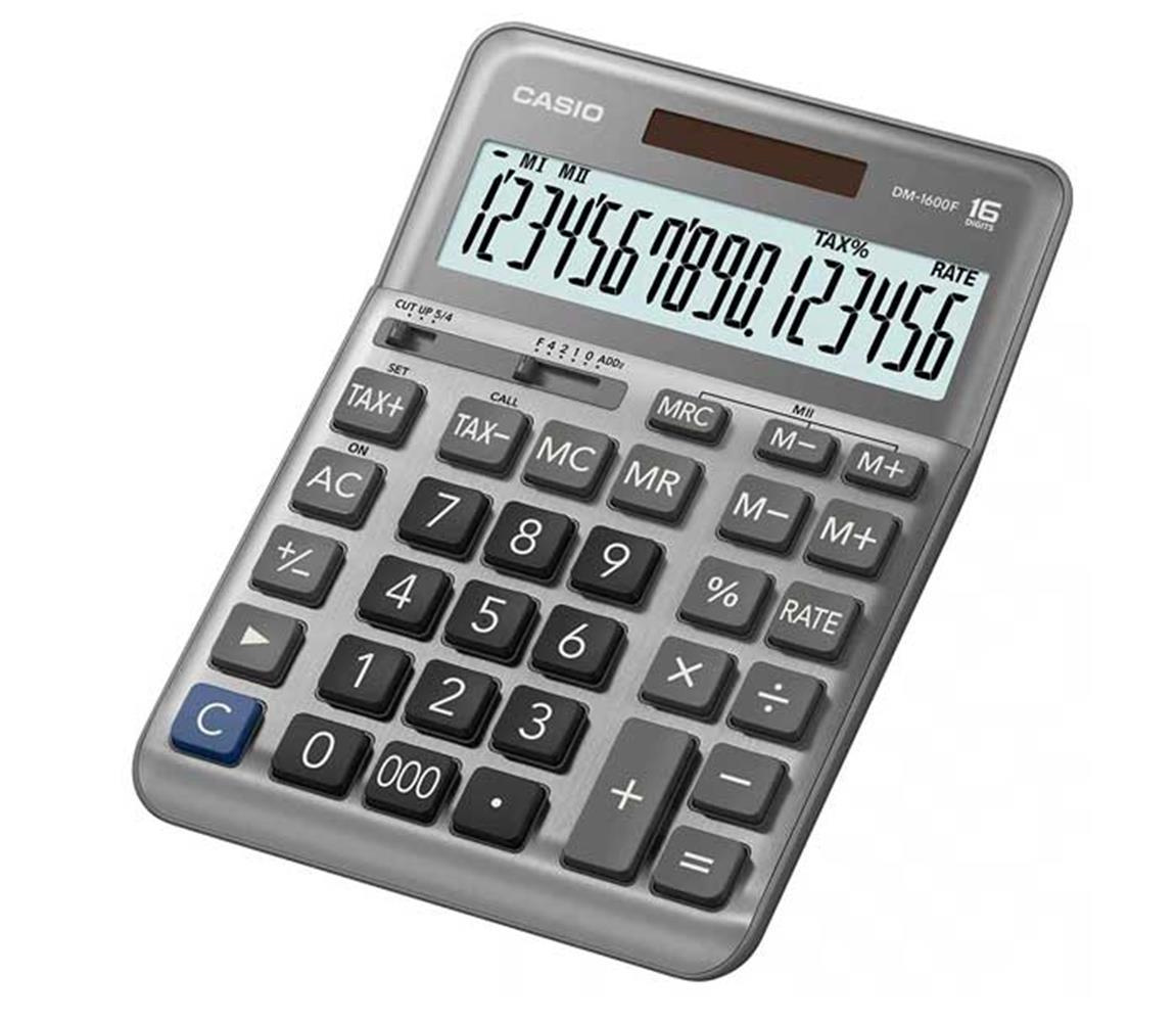 Casio 16 Hane Masa Üstü Hesap Makinesi