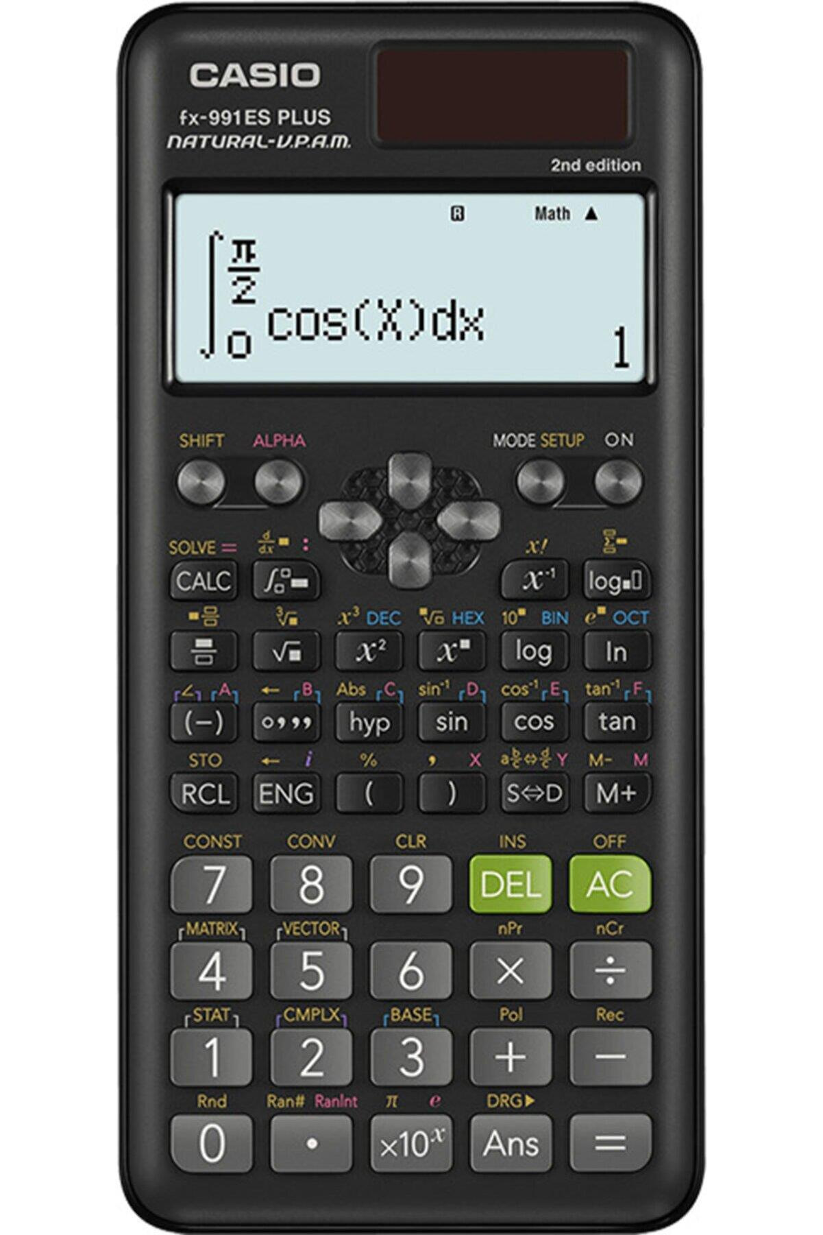 Casio Plus Siyah 2. Versiyon Bilimsel Fonksiyonlu Hesap Makinesi