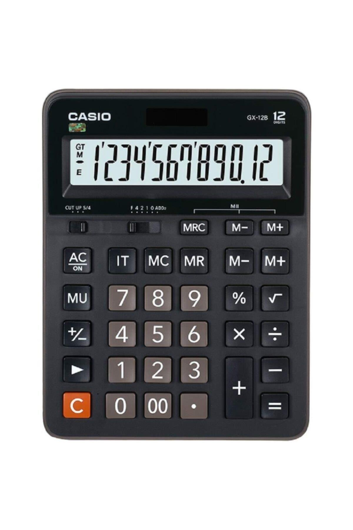 Casio 12 Hane Masa Üstü Hesap Makinesi 12 Haneli