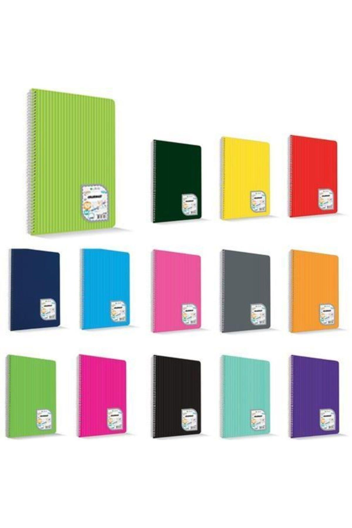 Çınar Colormaxi Spiralli Defter Plastik Kapak Kareli 60 YP A4 60/4 73014
