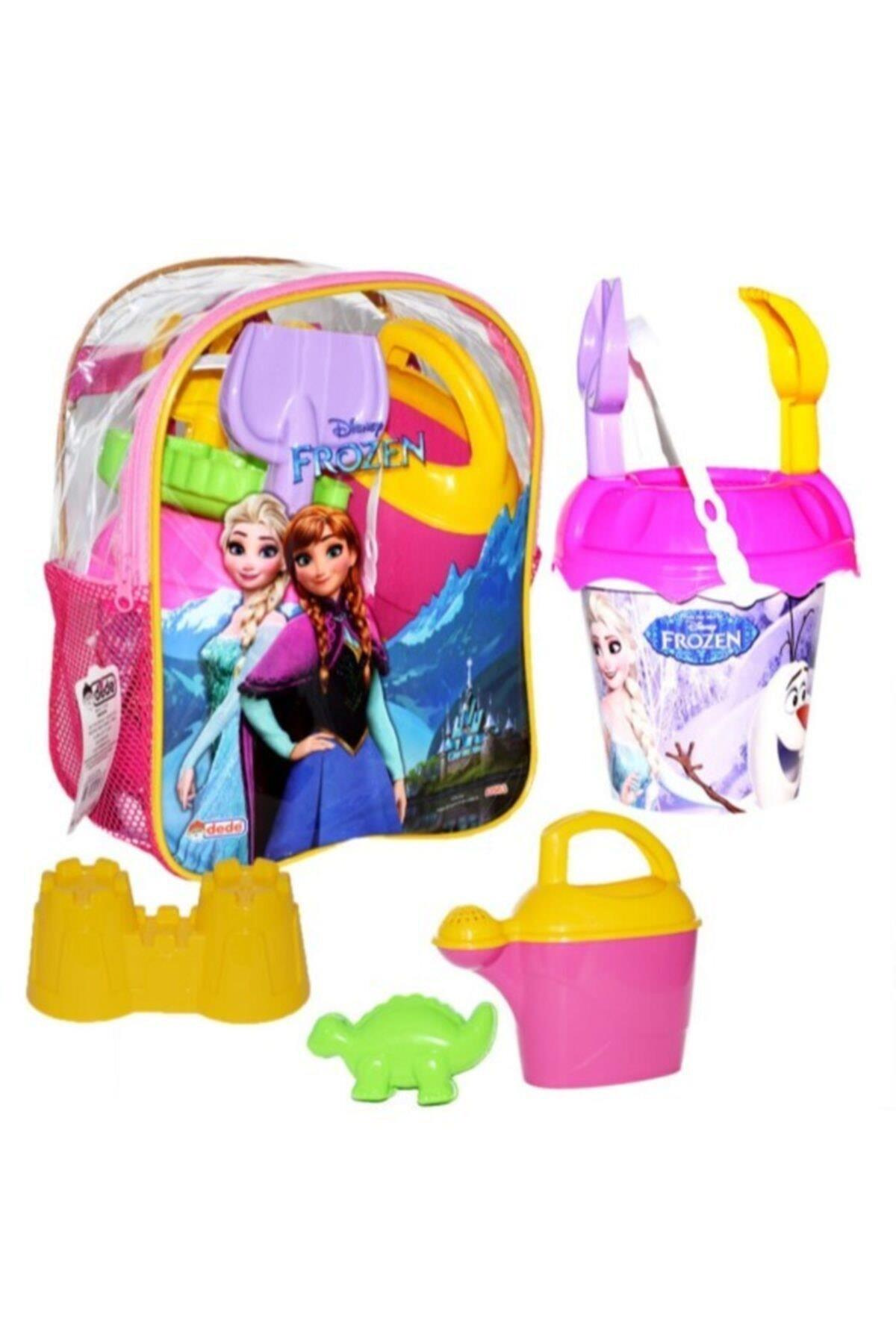 Dede Frozen Resimli Sırt Çantalı Plaj Set