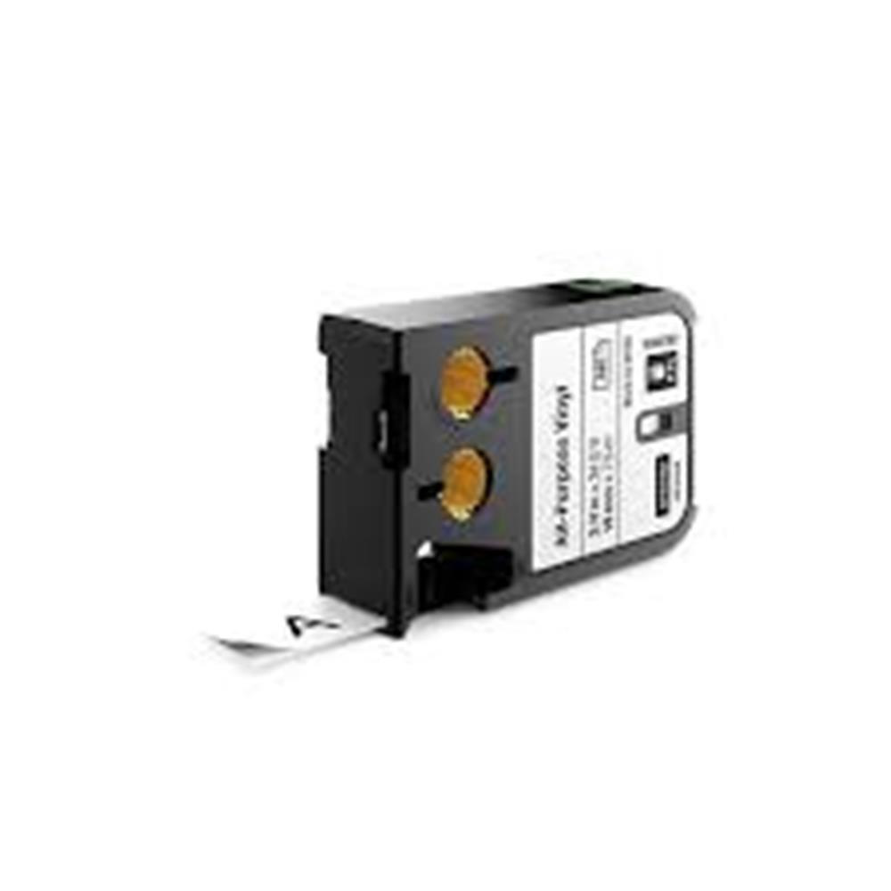DYMO 1868752 XTL Çok Amaçlı Vinil, 19 mm x 7 m Beyaz-Siyah