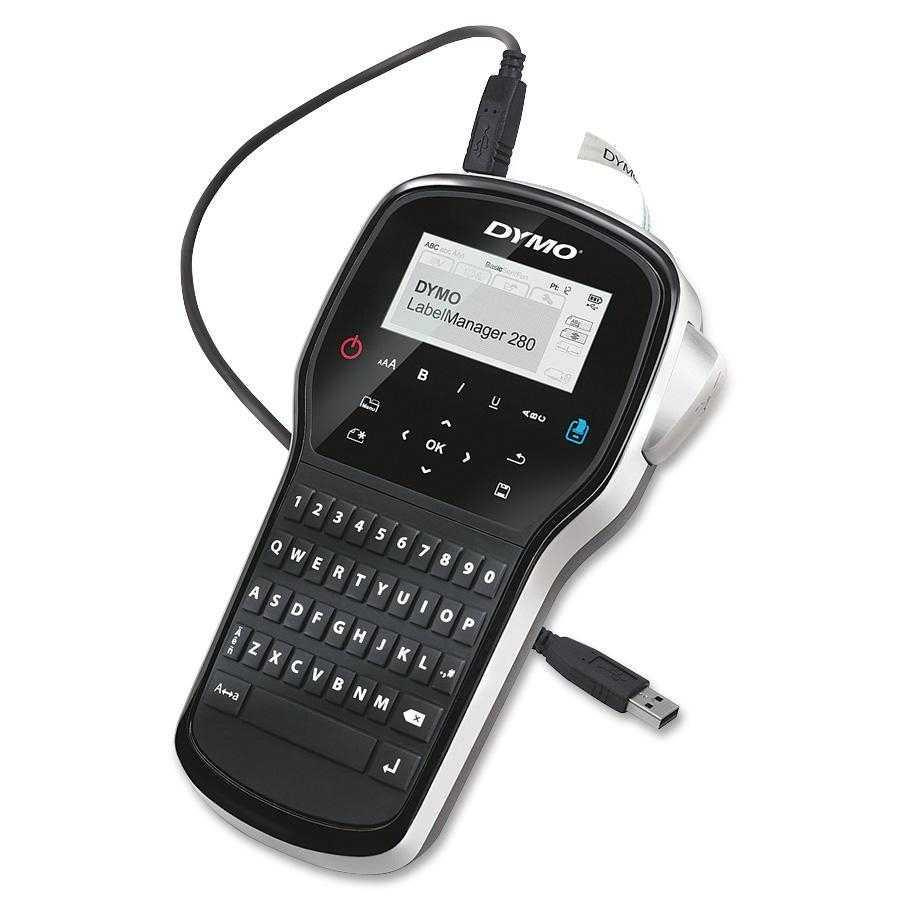 Dymo Kişisel Etiket Makinesi Label Maneger Taşınabilir Etiket Makinesi Bilgisayar Bağlantılı