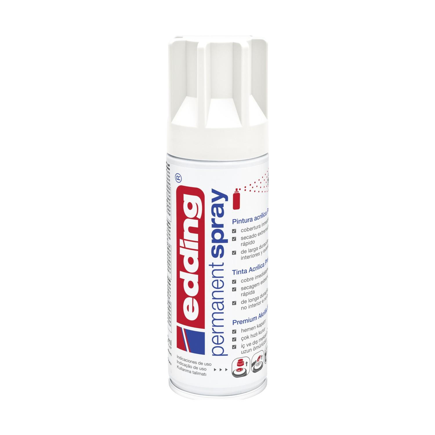 Edding 922 Permanent Akrilik Spray Boya Trafik Beyaz