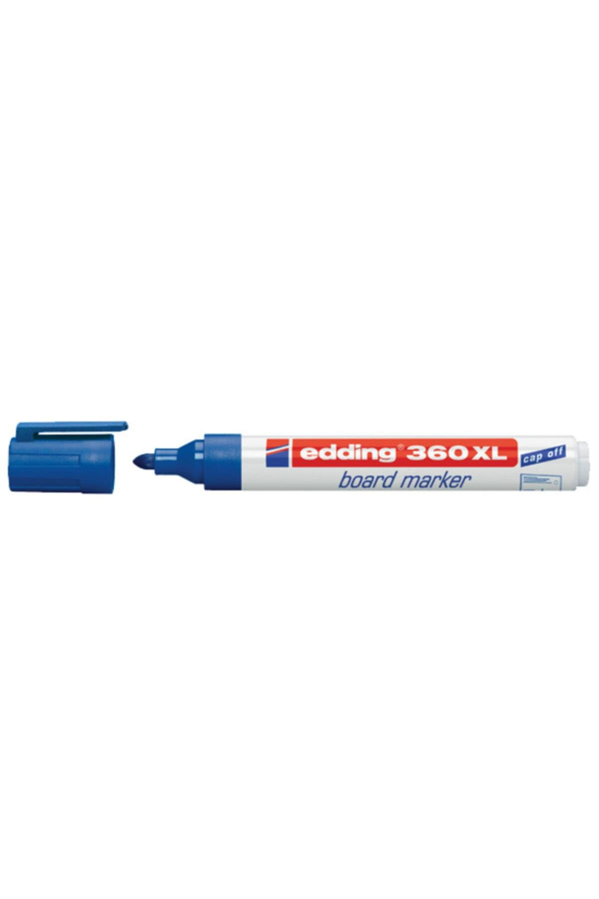 Edding Tahta Kalemi Yuvarlak Uçlu Mavi 360 XL (10 Lu Kutu)