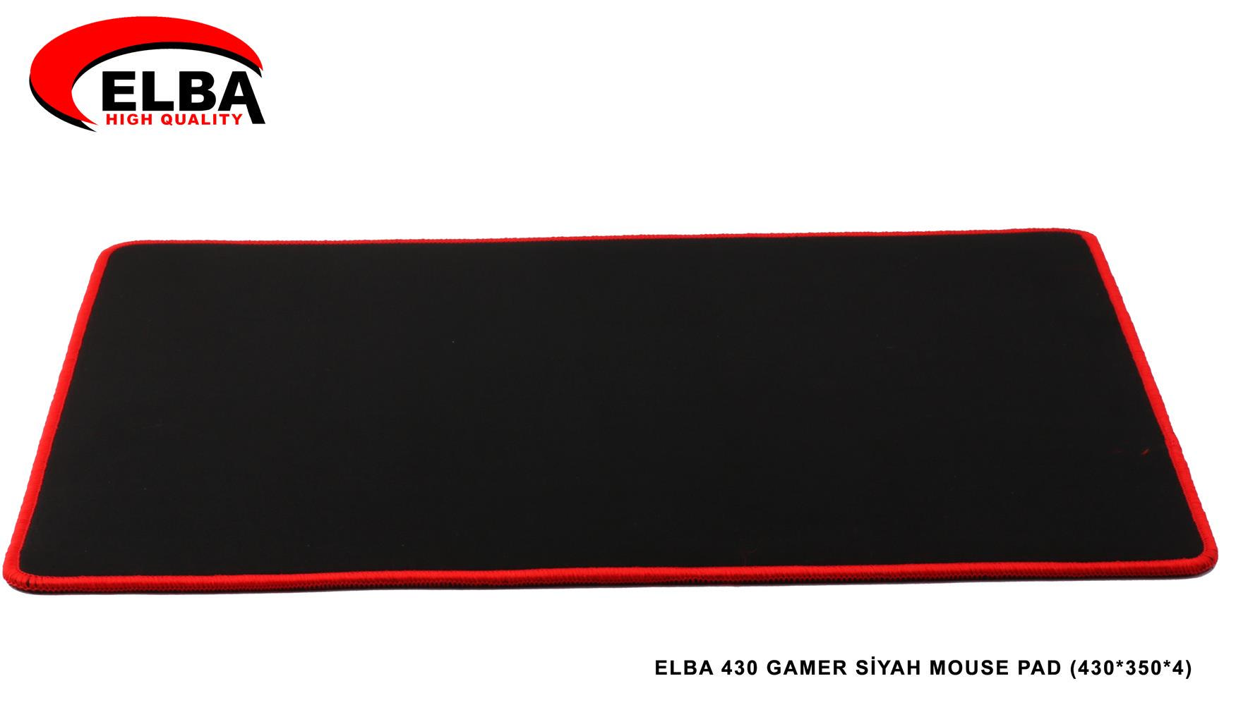 Elba Game Siyah Mouse Pad 430 x 350 x 4 MM Mouse Pad