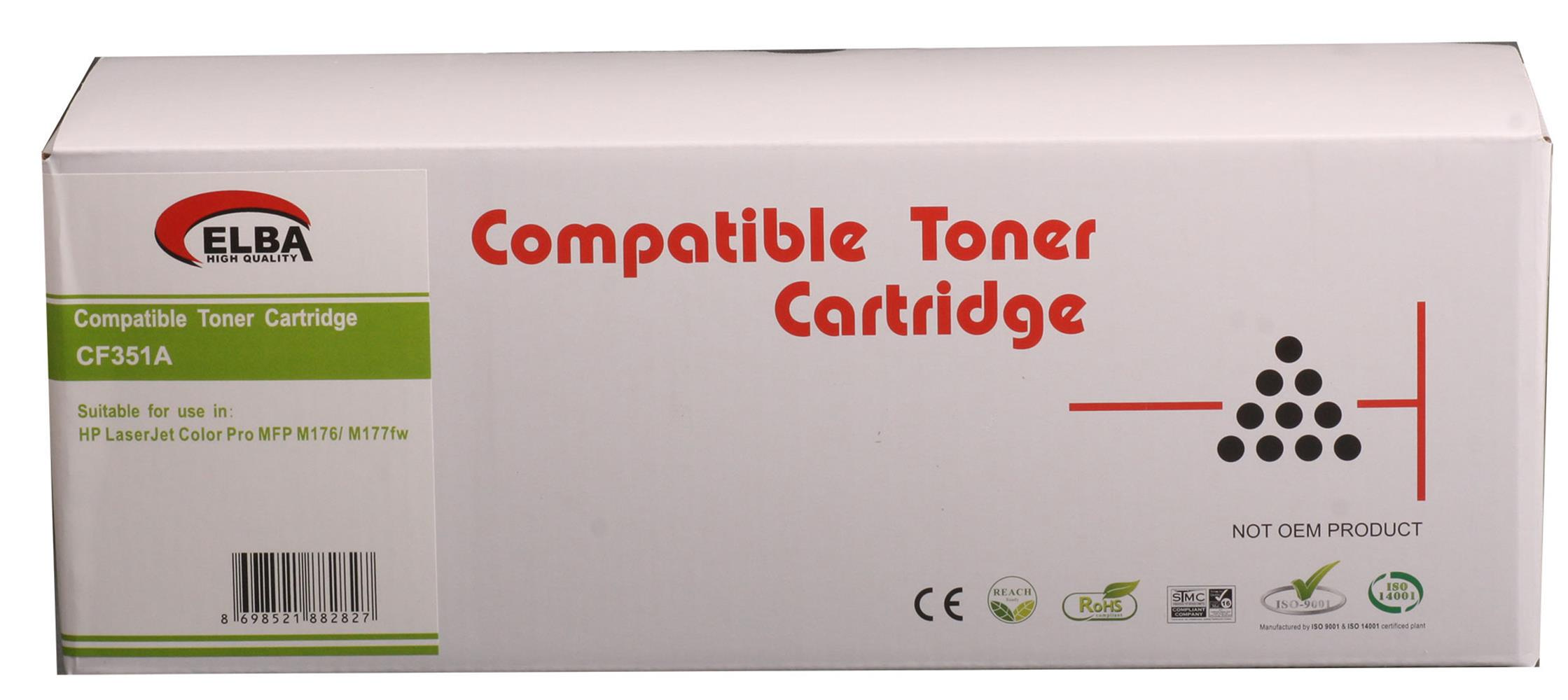 ELBA HP ( 130A ) M176-M177 MAVİ LASER TONER CF352A