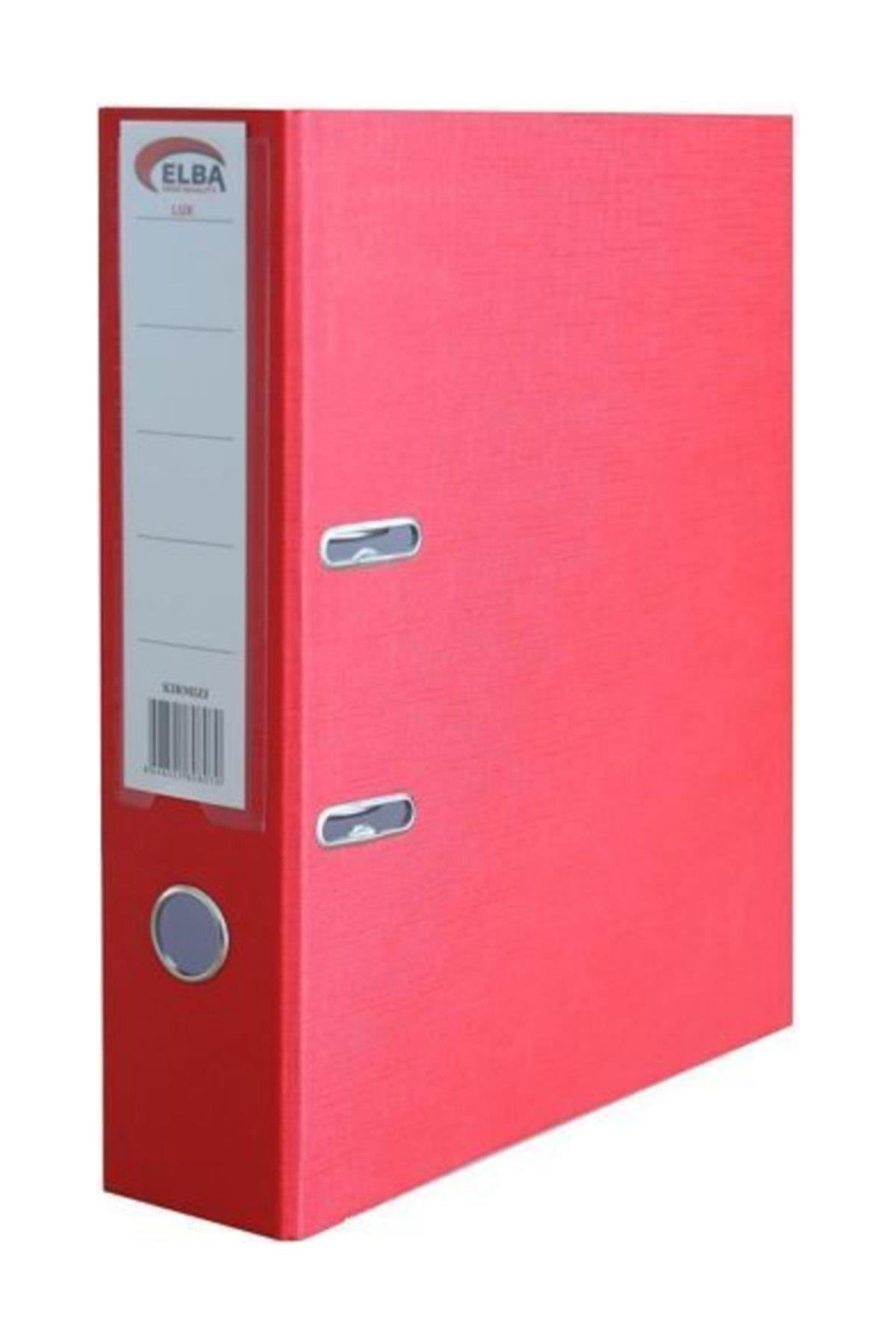 Elba Klasör Plastik Lüx Geniş Kırmızı (1 Koli 25 Adet)