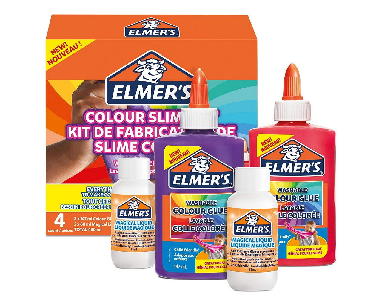 Elmers Opak Slime 4 Parça Slime Kit