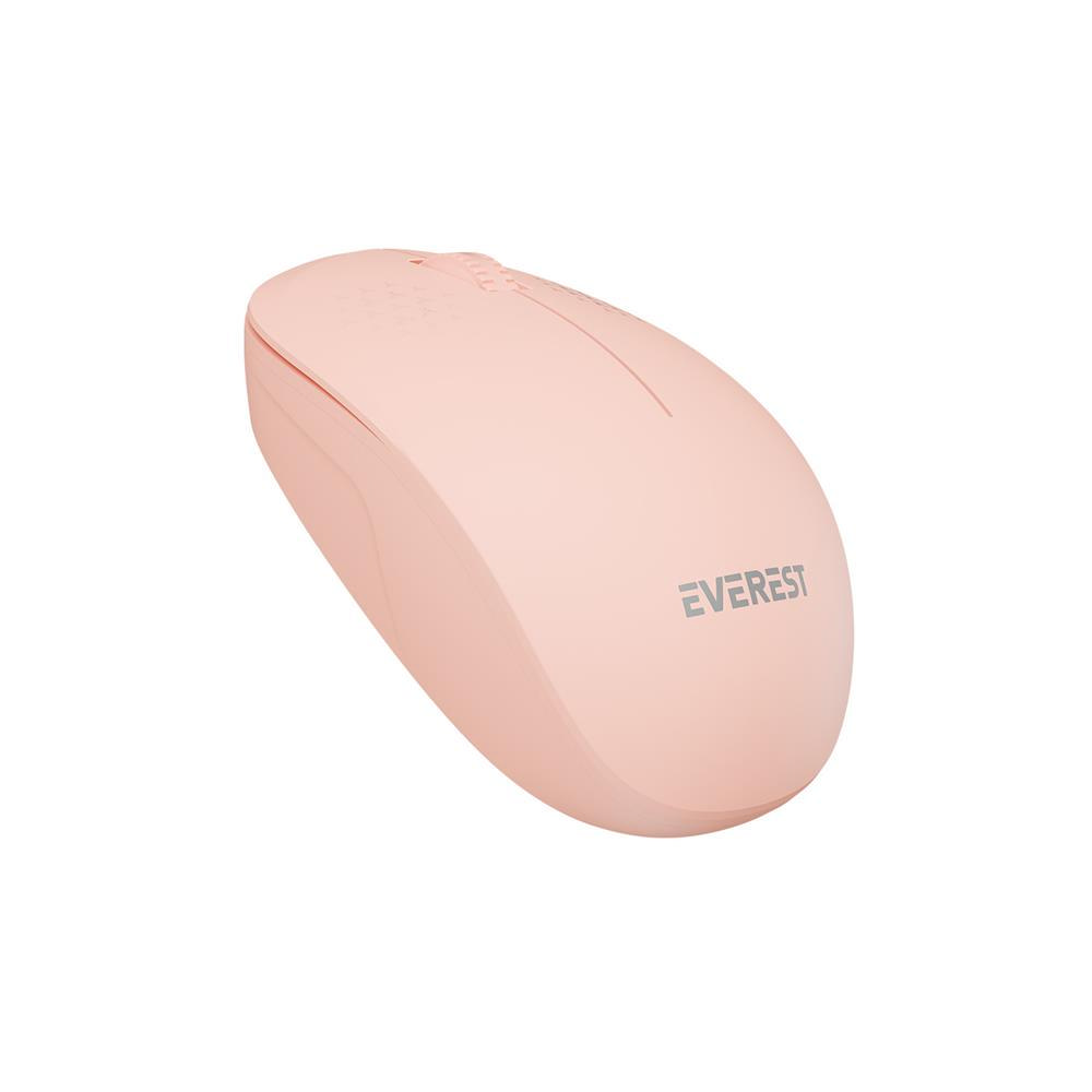 Everest SMW-88 Usb Kablosuz Mouse Pembe 2.4 Ghz