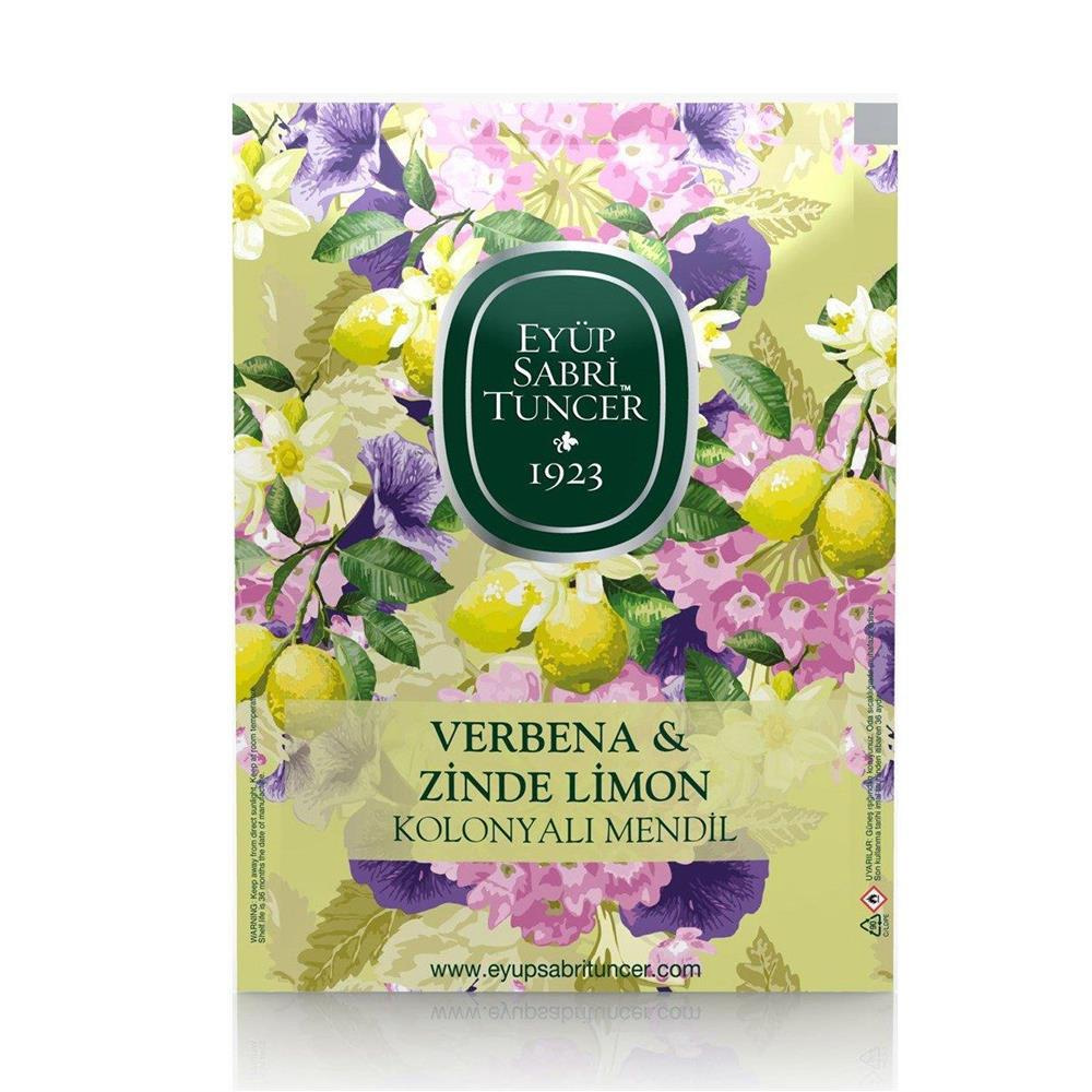 Eyüp Sabri Tuncer Verbena Kolonyalı 9.3x12.5cm Doypack Mendil 50 Li