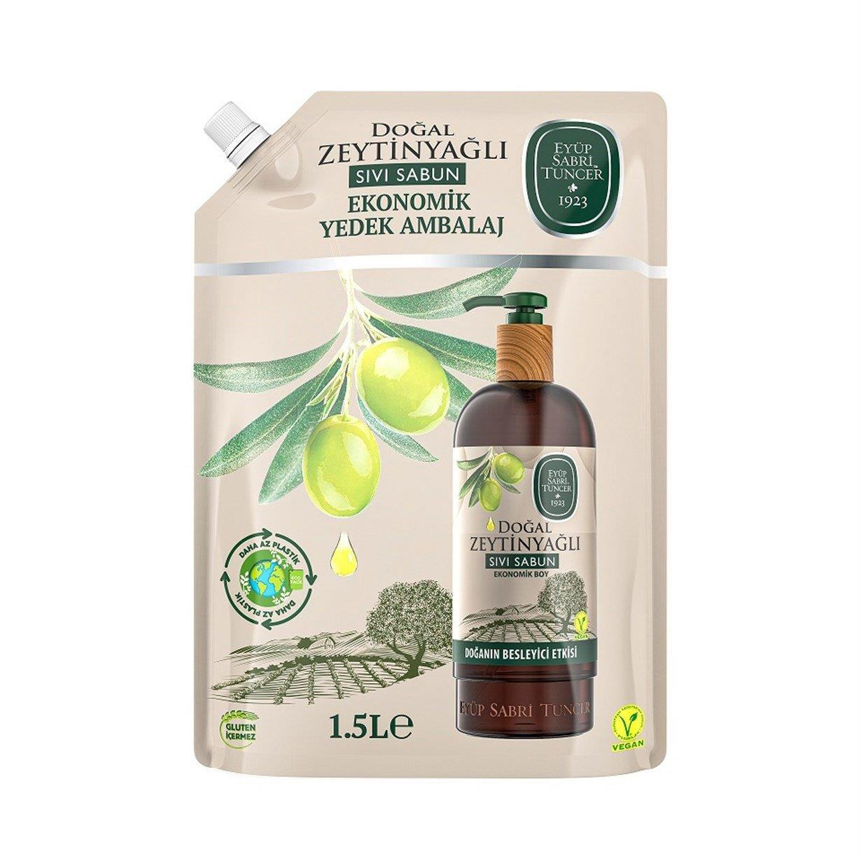 Eyüp Sabri Tuncer Doğal Zeytinyağlı Sıvı Sabun 1.5 Litre