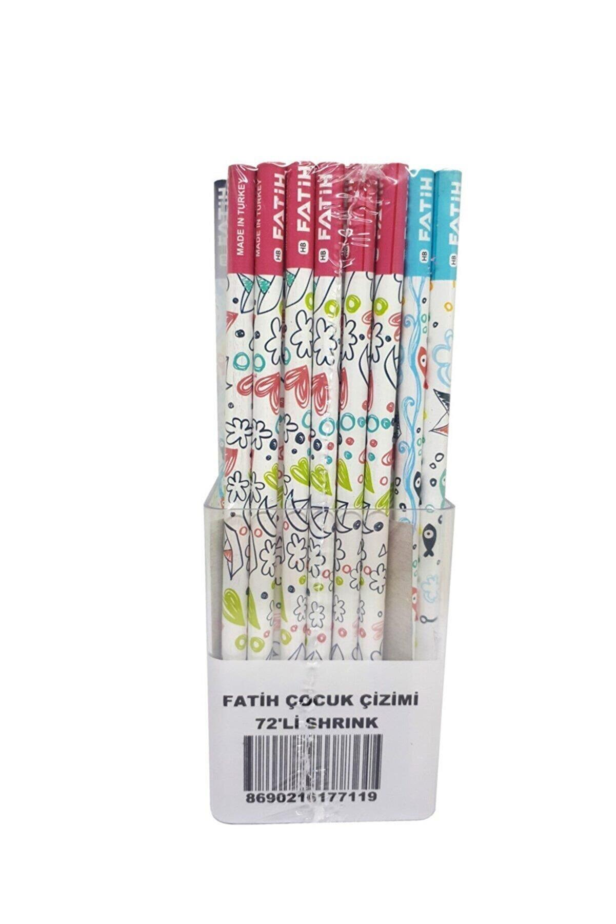 Fatih Kurşun Kalem Çocuk Çizimi Kurşu Kalem (72 Adet Kalem)