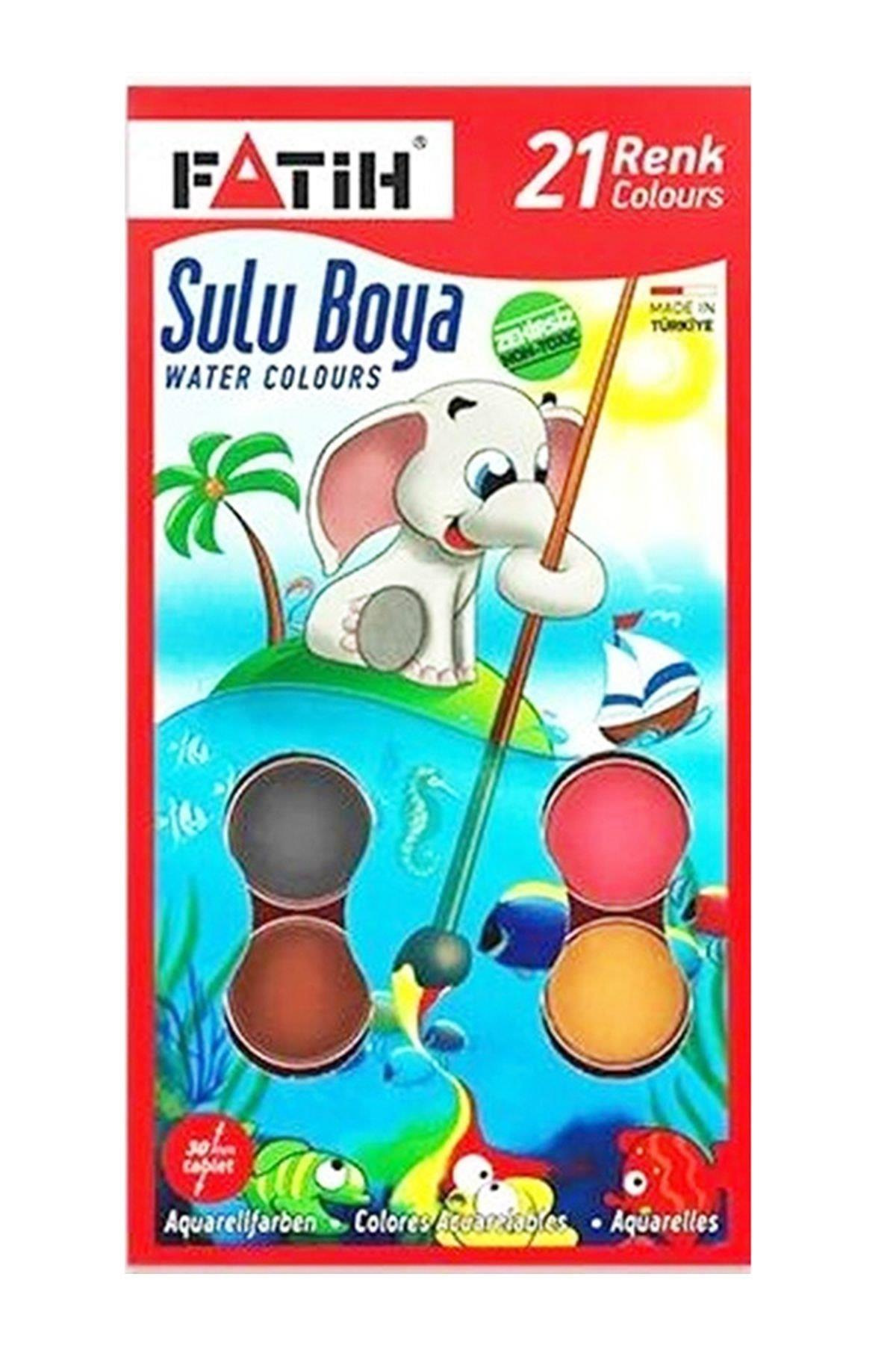 Fatih Sulu Boya 21 Renk K-21
