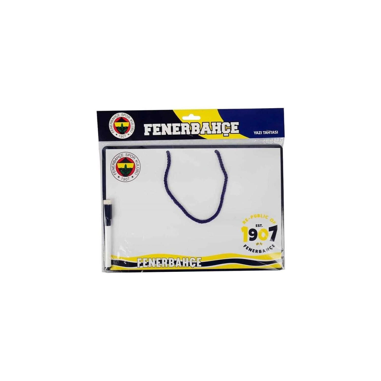 Fenerbahçe Yazı Tahtası Çarpım Tablolu 21 x 30 CM Yaz Sil Yazı Tahtası