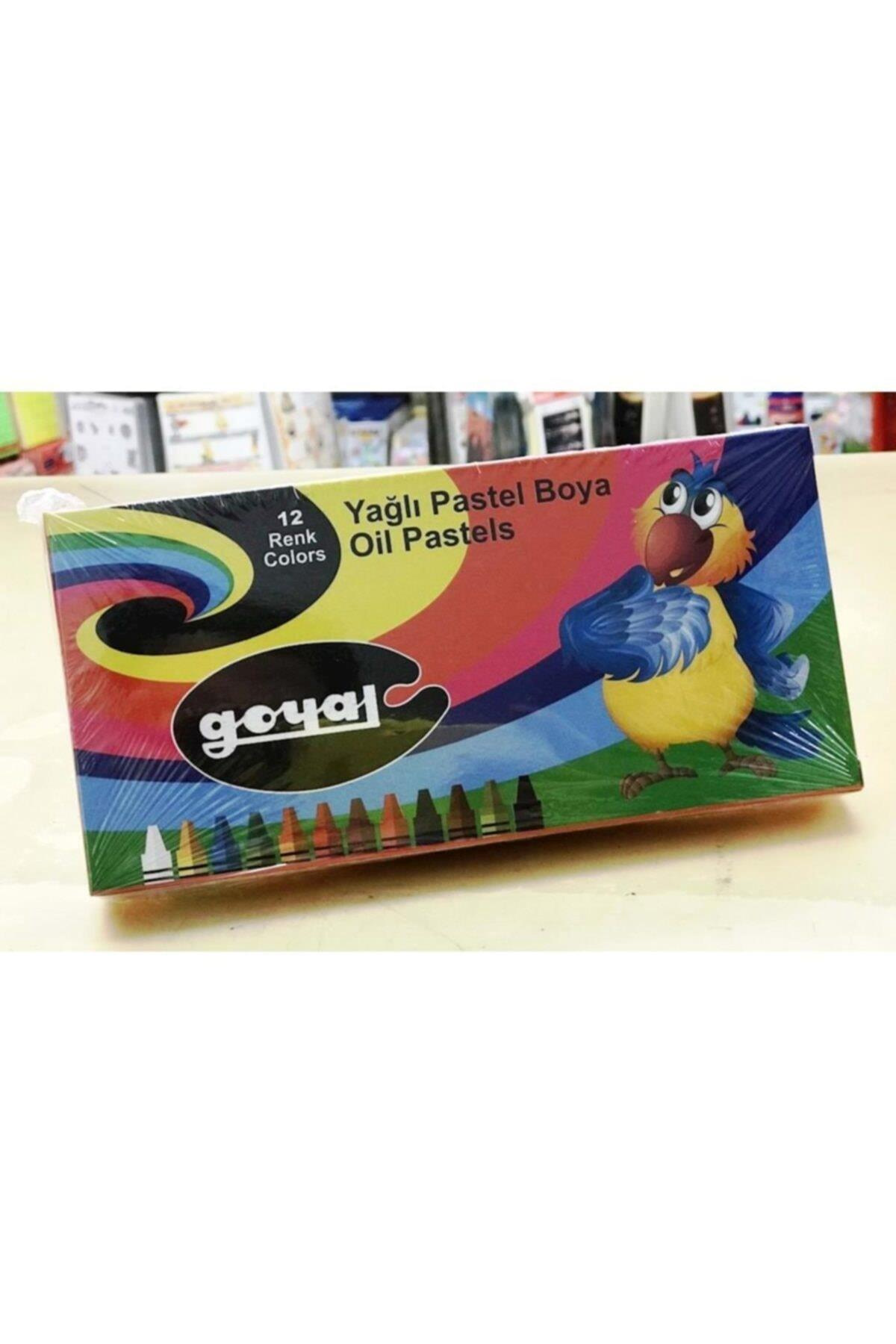 Goyal Pastel Boya Karton 12 Renk Yuvarlak PTL-102