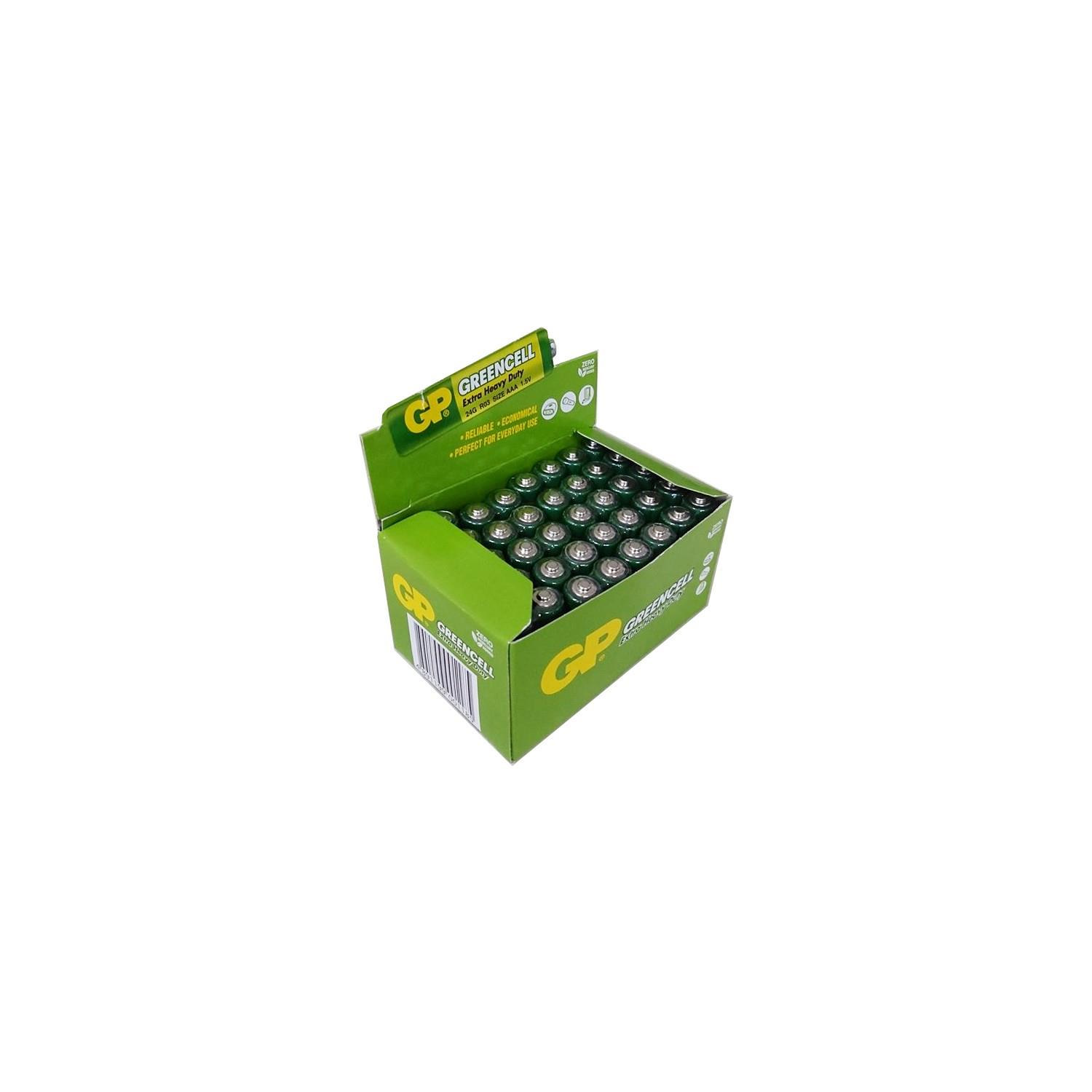 Gp Greencell AAA Boy Çinko İnce Kalem Pil 40 Lı Paket