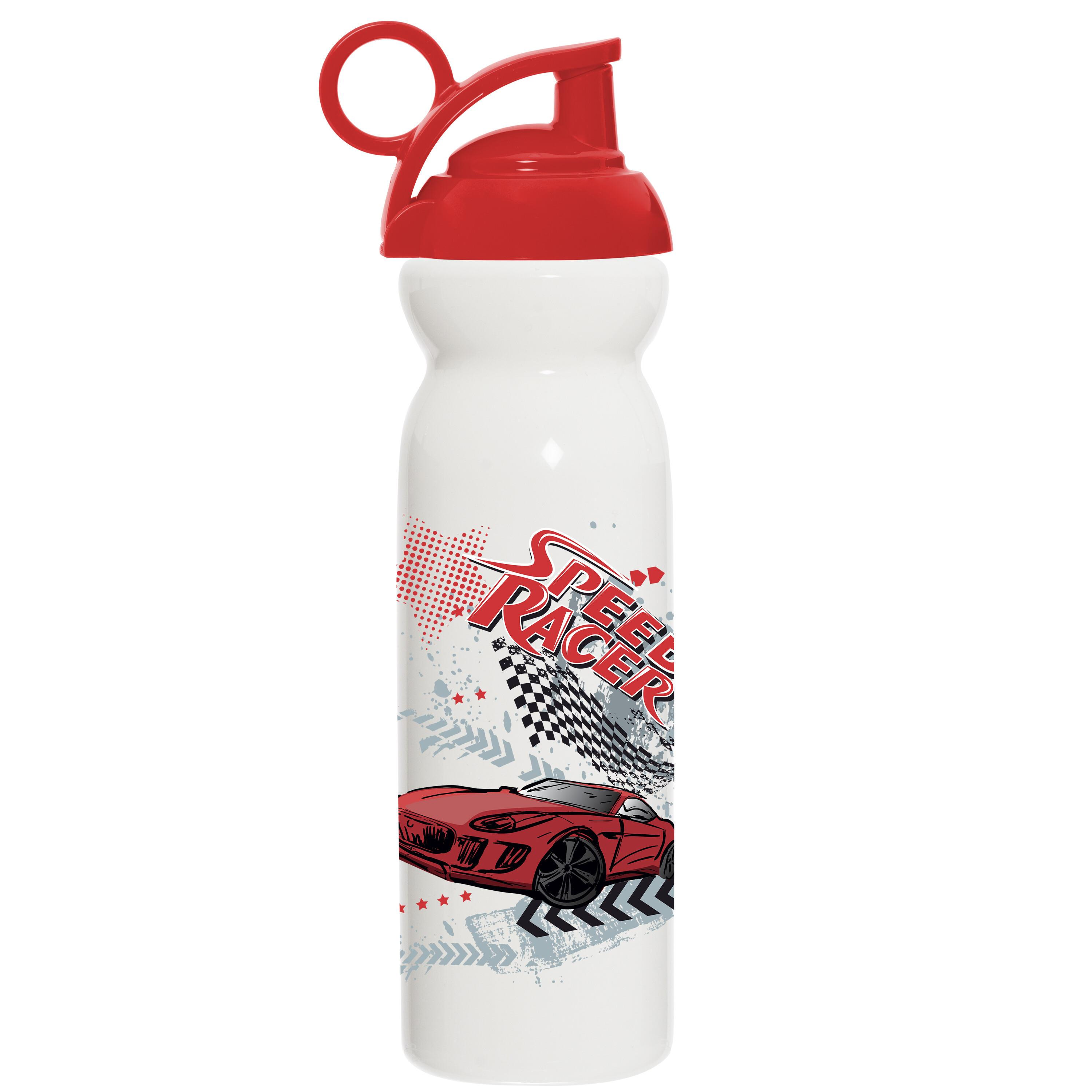 Herevin Matara Desenli Pp Speed Racer 680 ML Araba Desenli Matara Suluk