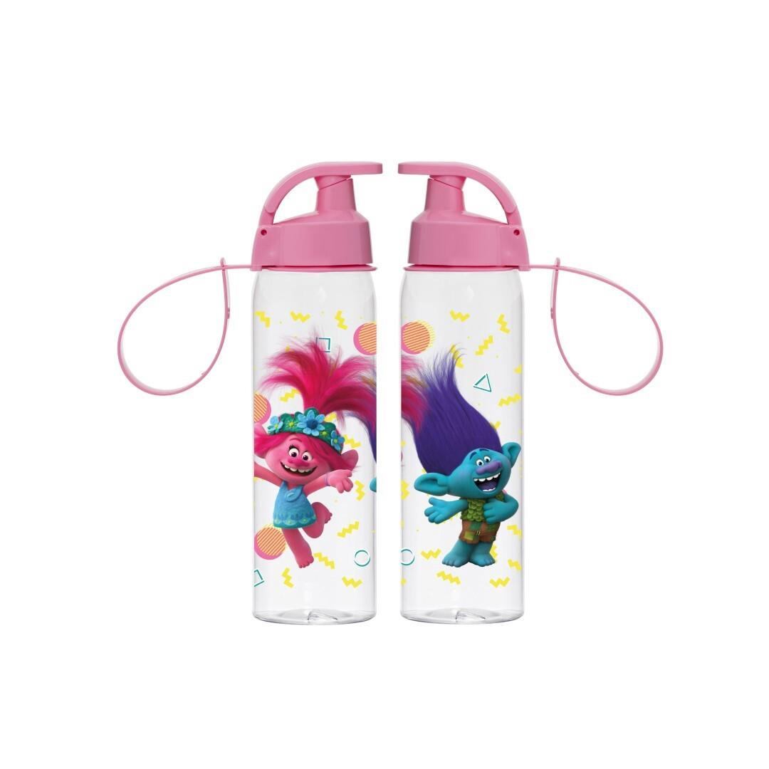 Herevin Matara Lisanslı Pembe Trolls 500 ML Trolls Suluk