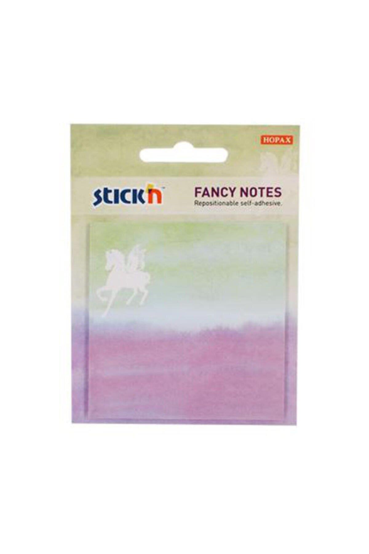Hopax Stickn Yapışkanlı Not Kağıdı Fancy 2.seri 30 Yaprak 76x76 Mm