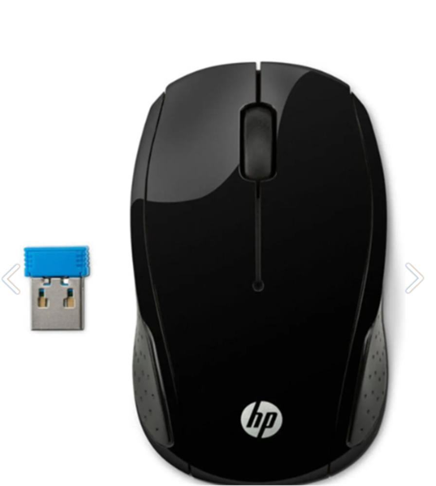 HP 200 X6W31AA Wireless Optik Mouse 2.4 Ghz Siyah 1000 Dpi