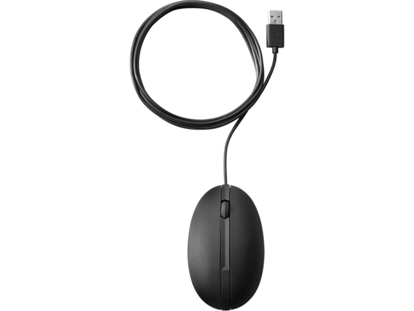 HP 320M 9VA80AA Usb Kablolu Mouse Kablo Uzunluğu 1.8 Metre Siyah 1200 Dpi