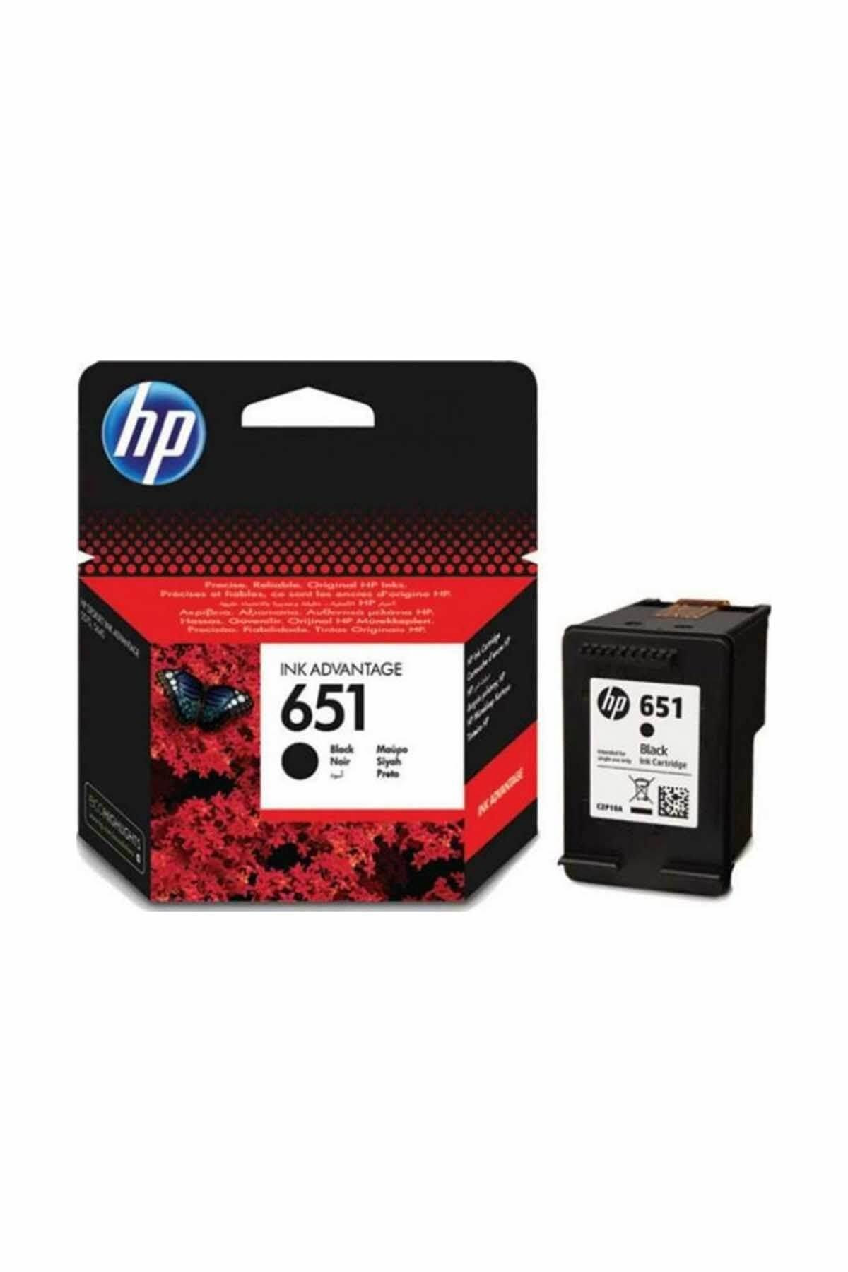HP 651 Black Siyah Kartuş Orjinal Kartuş