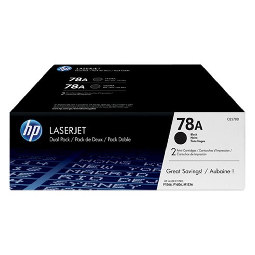 HP 78AF CE278AF Black Siyah Çiftli 2.100 Sayfa Toner