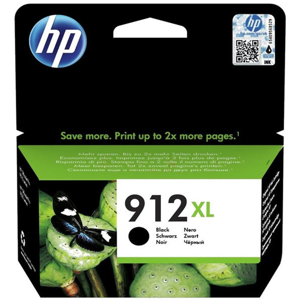 HP 912XL Yüksek Kapasite Black Siyah Kartuş 3YL84A
