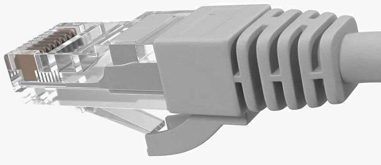 Inca Cat6 26 AWG 10 Metre Gri Patch Kablo Network Kablosu